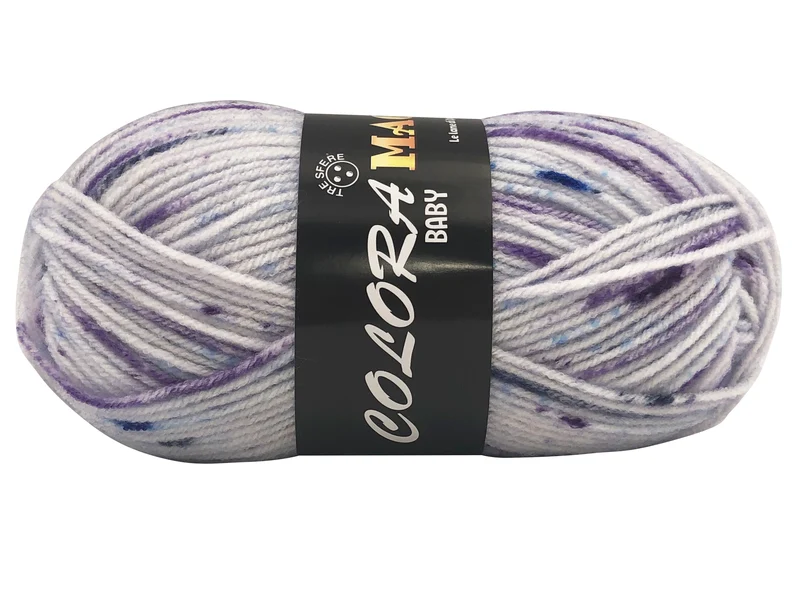 Filato lana colora baby magic | cf 250 gr | 100% acrilico