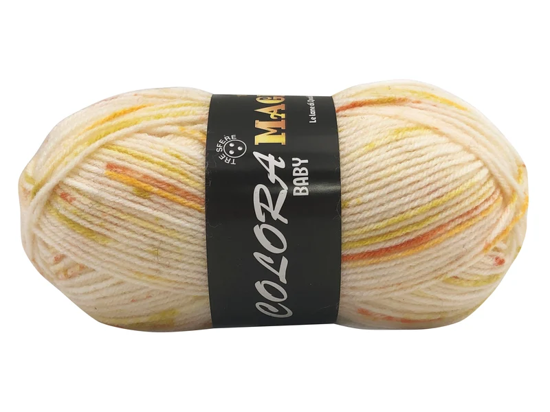 Filato lana colora baby magic | cf 250 gr | 100% acrilico