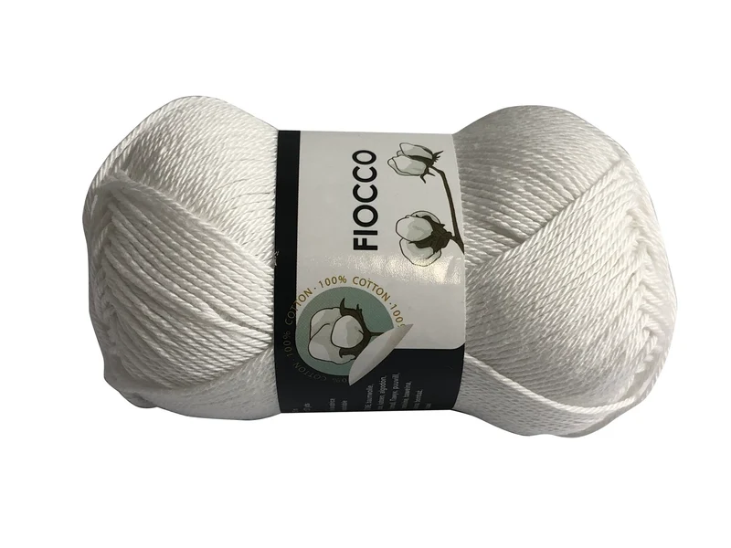 Filato cotone fiocco | cf 250 gr | 100% cotone naturale