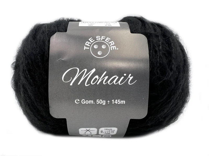 Filato lana mohair | cf 500 gr | 10% mohair 90% acrilico