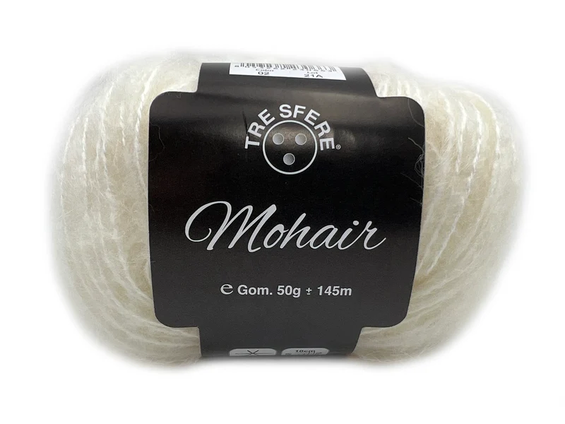 Filato lana mohair | cf 500 gr | 10% mohair 90% acrilico