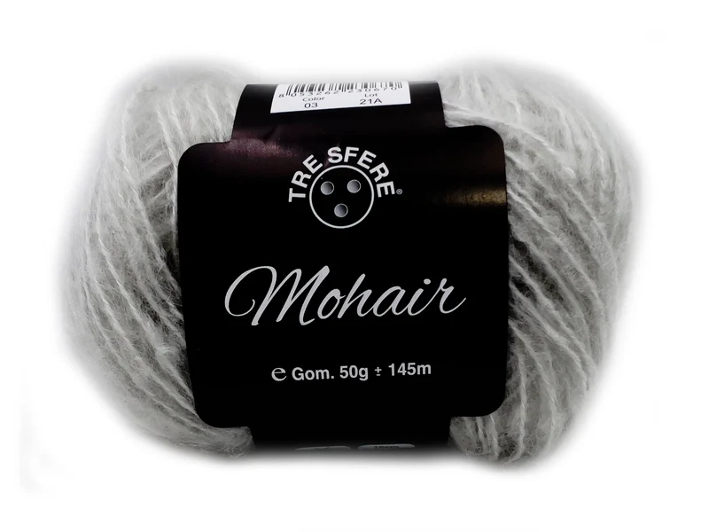 Filato lana mohair | cf 500 gr | 10% mohair 90% acrilico