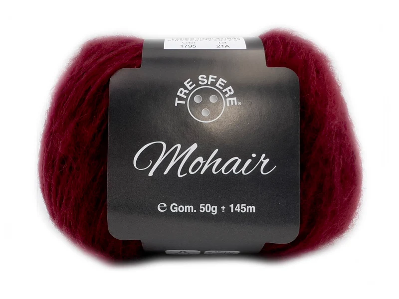 Filato lana mohair | cf 500 gr | 10% mohair 90% acrilico