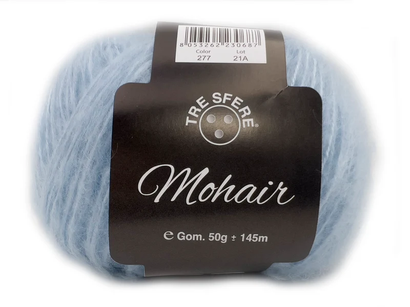 Filato lana mohair | cf 500 gr | 10% mohair 90% acrilico