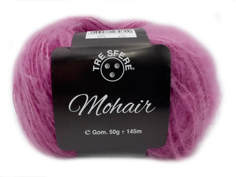 Filato lana mohair | cf 500 gr | 10% mohair 90% acrilico