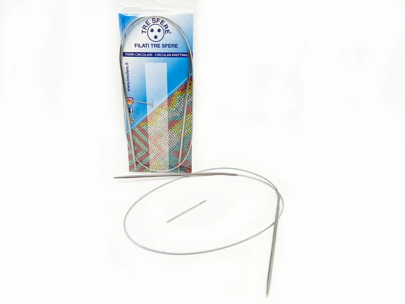Ferri circolari n. 2,5 | 80 cm | per maglia e lavoro ai ferri
