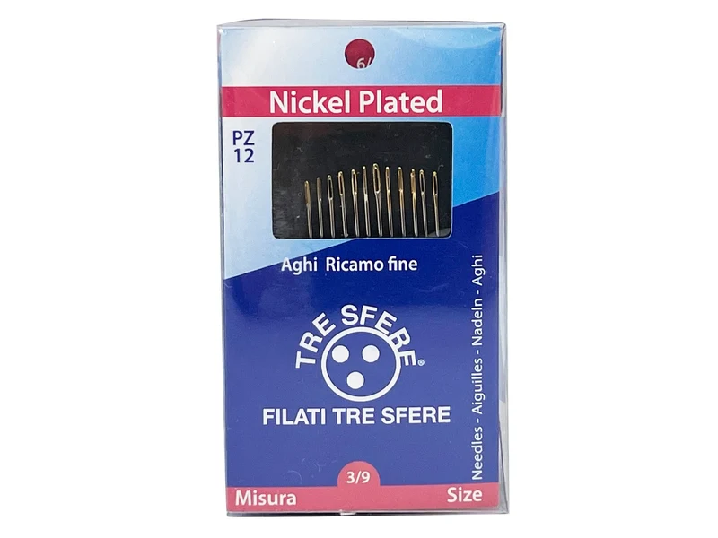 Aghi ricamo fine cf 12 blister