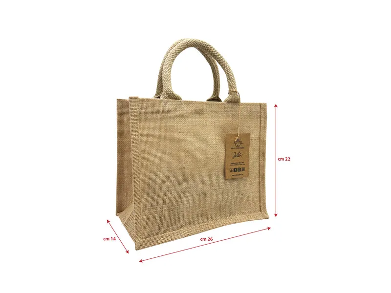 Borsa juta criss | 26x22x14 | shopper riutilizzabile