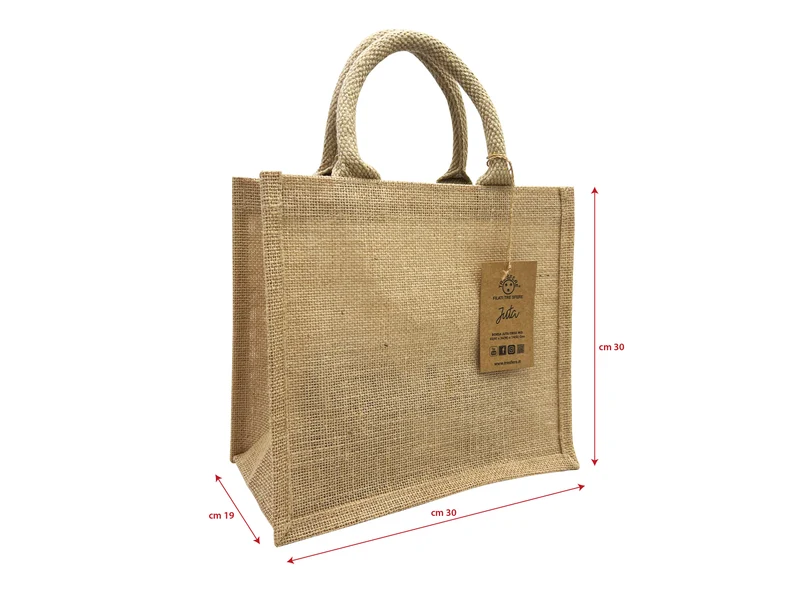 Borsa juta criss | 30x30x19 | shopper riutilizzabile