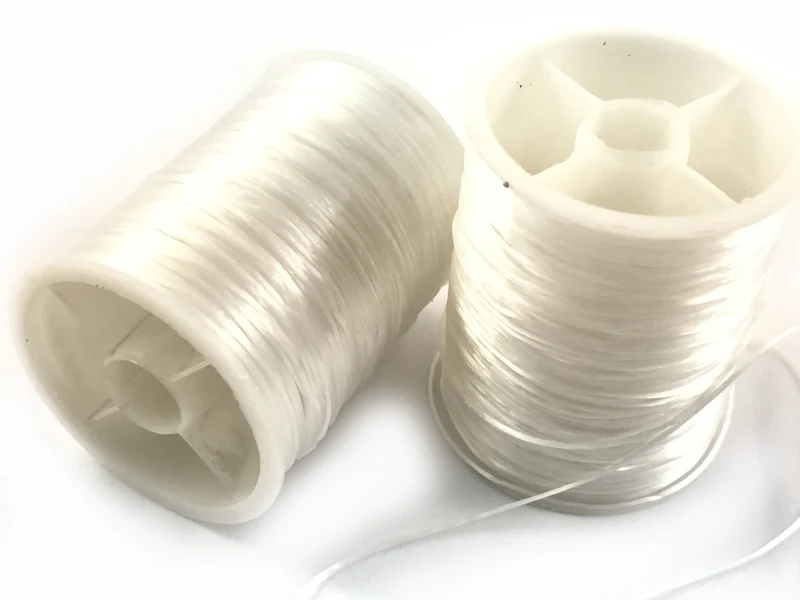 Filo elastico trasparente per perline in silicone | cf 12 pz