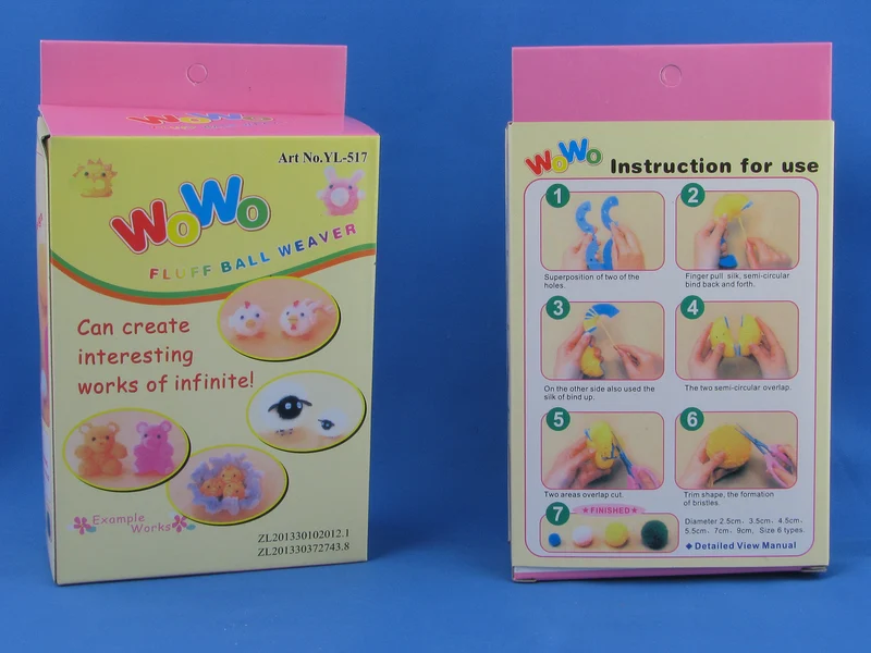 Kit telai pom pom professionali wowo | tre sfere