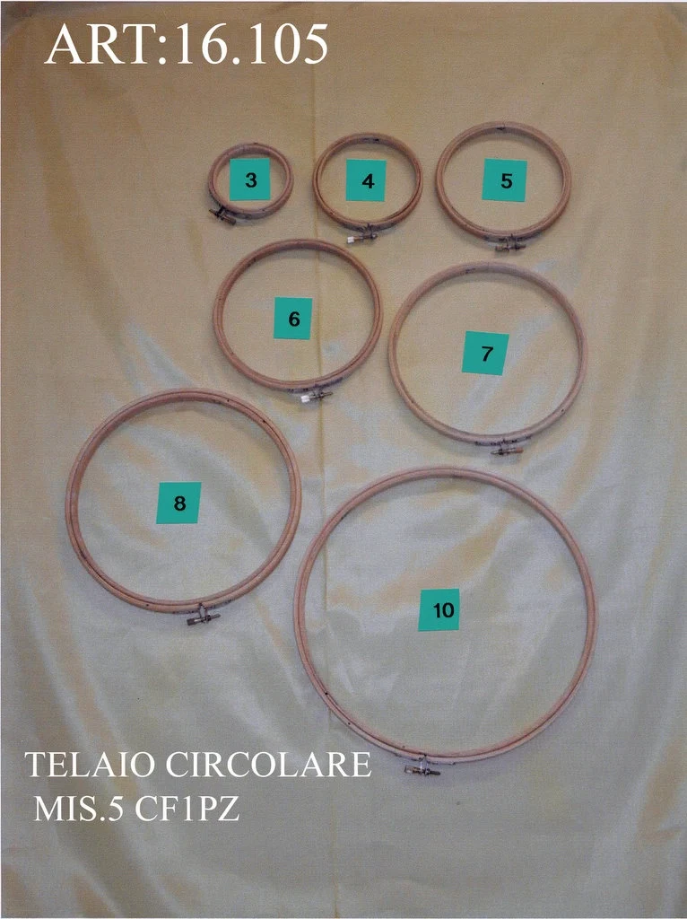 Telaio circolare m5 mis.13 cf.6pz