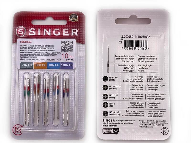 Aghi singer tess 10aghi -70/80/90/100 cf.10bl
