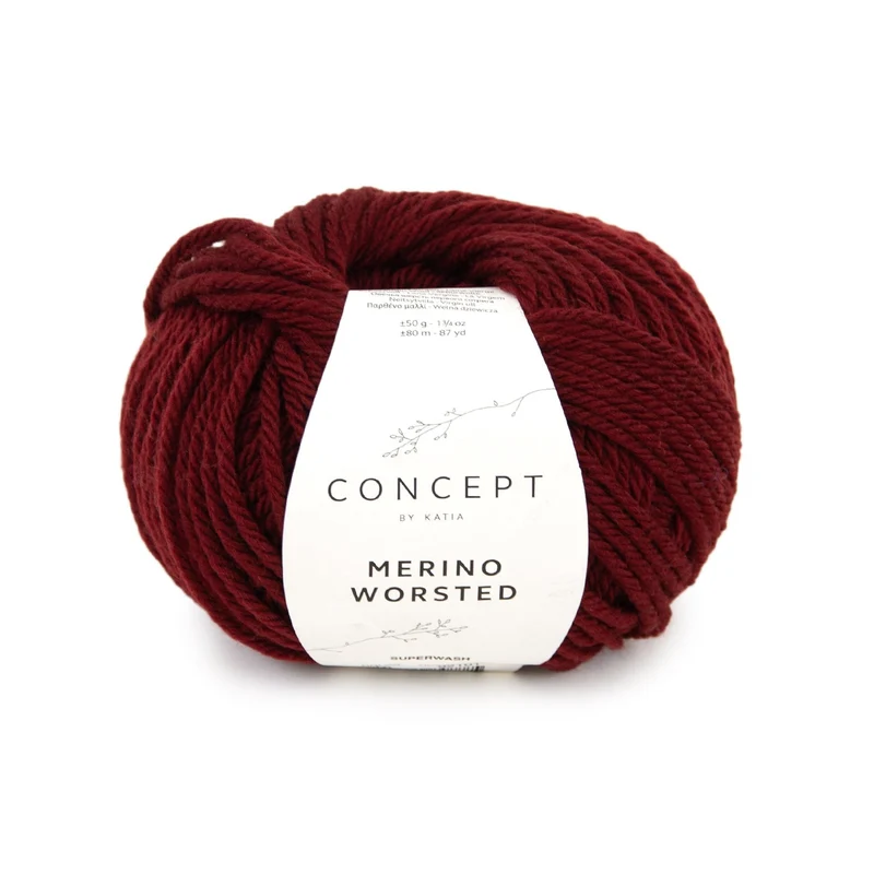 Merino Worsted - 50 gr
