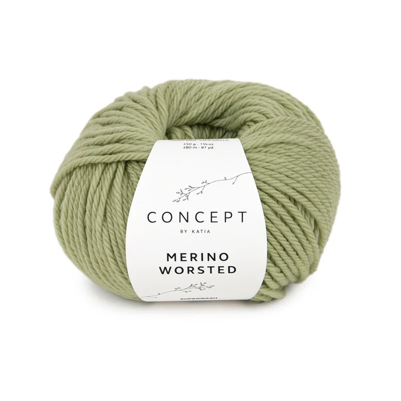 Merino Worsted - 50 gr
