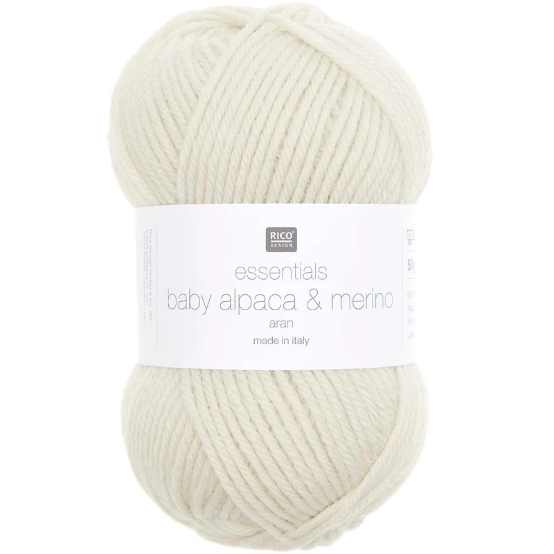 Rico Design Essentials Baby Alpaca & Merino Aran