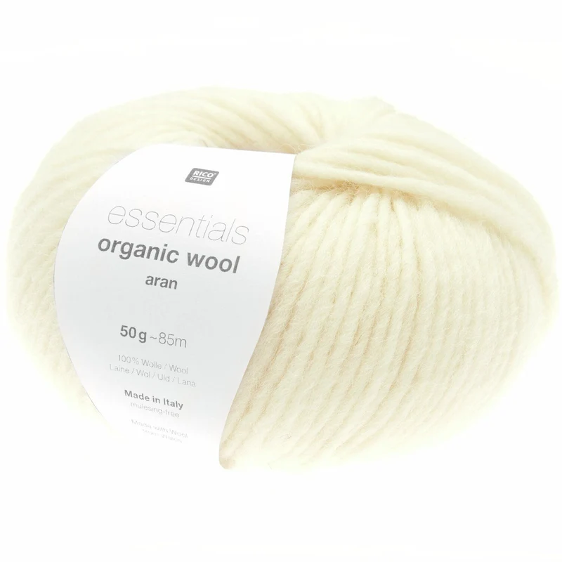 Rico Design Essentials Organic Wool Aran