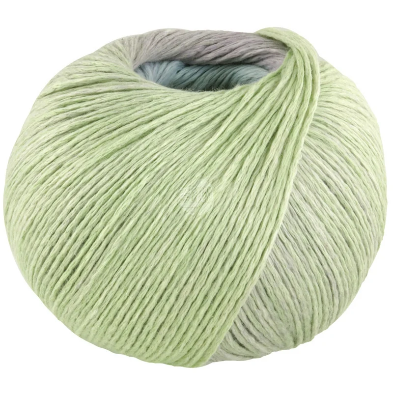 Lana Grossa COTONELLA Farb-Nr. 1, Pastellgrün/-rosa/Beige/Pastellblau/Graulila 100g