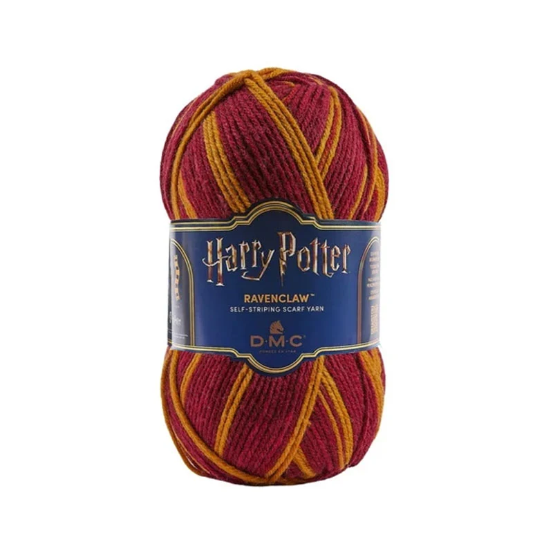 DMC Harry Potter Self-Striping 300 g – Filato per Sciarpa Hogwarts
