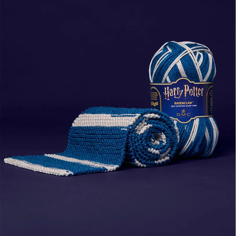 DMC Harry Potter Self-Striping 300 g – Filato per Sciarpa Hogwarts