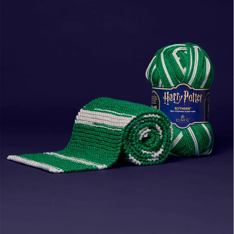 DMC Harry Potter Self-Striping 300 g – Filato per Sciarpa Hogwarts
