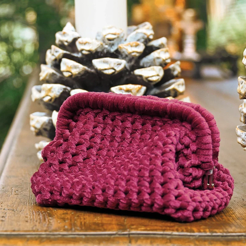 Clutch Velvet Bag Mondial