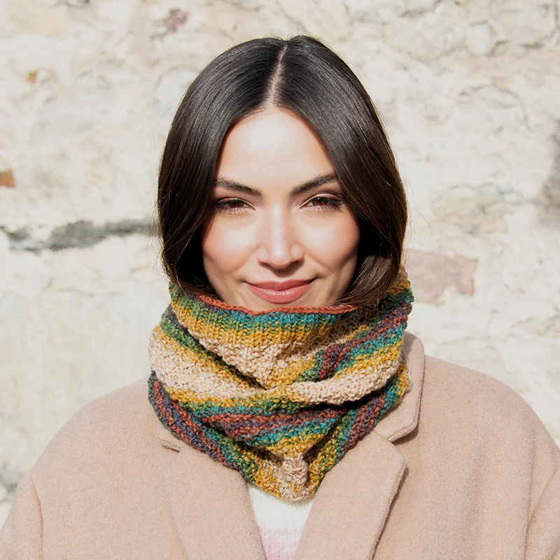 Collo a Maglia Happy Colour – Modello PDF Gratuito Mondial