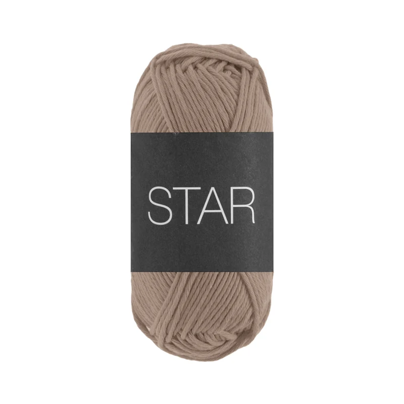 Lana Grossa Star 100% Cotone 50g 90m | Filato per Ferri e Uncinetto 4-4,5 mm