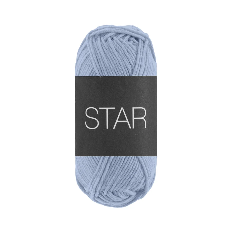 Lana Grossa Star 100% Cotone 50g 90m | Filato per Ferri e Uncinetto 4-4,5 mm