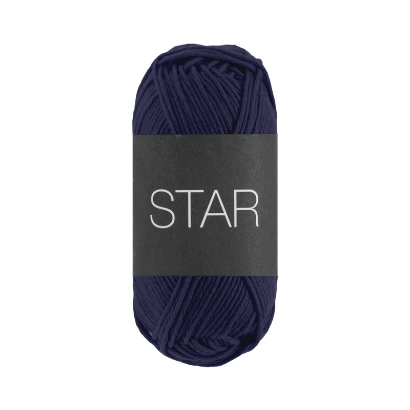 Lana Grossa Star 100% Cotone 50g 90m | Filato per Ferri e Uncinetto 4-4,5 mm