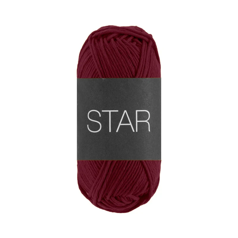 Lana Grossa Star 100% Cotone 50g 90m | Filato per Ferri e Uncinetto 4-4,5 mm