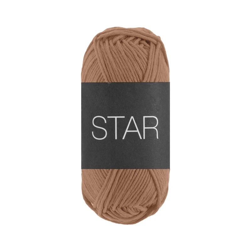Lana Grossa Star 100% Cotone 50g 90m | Filato per Ferri e Uncinetto 4-4,5 mm
