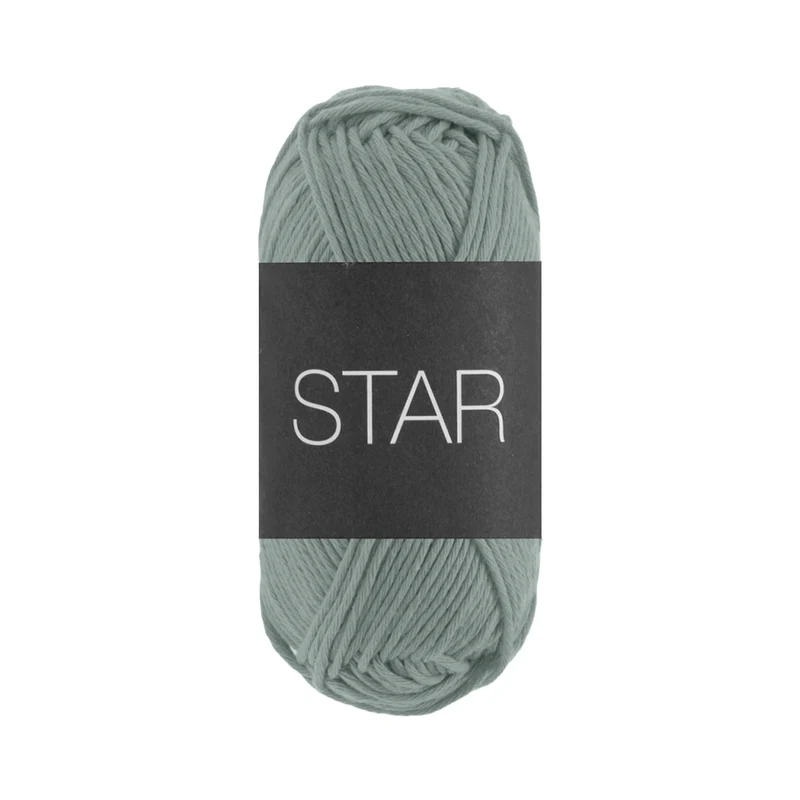 Lana Grossa Star 100% Cotone 50g 90m | Filato per Ferri e Uncinetto 4-4,5 mm