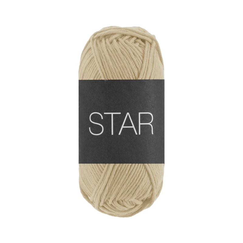 Lana Grossa Star 100% Cotone 50g 90m | Filato per Ferri e Uncinetto 4-4,5 mm