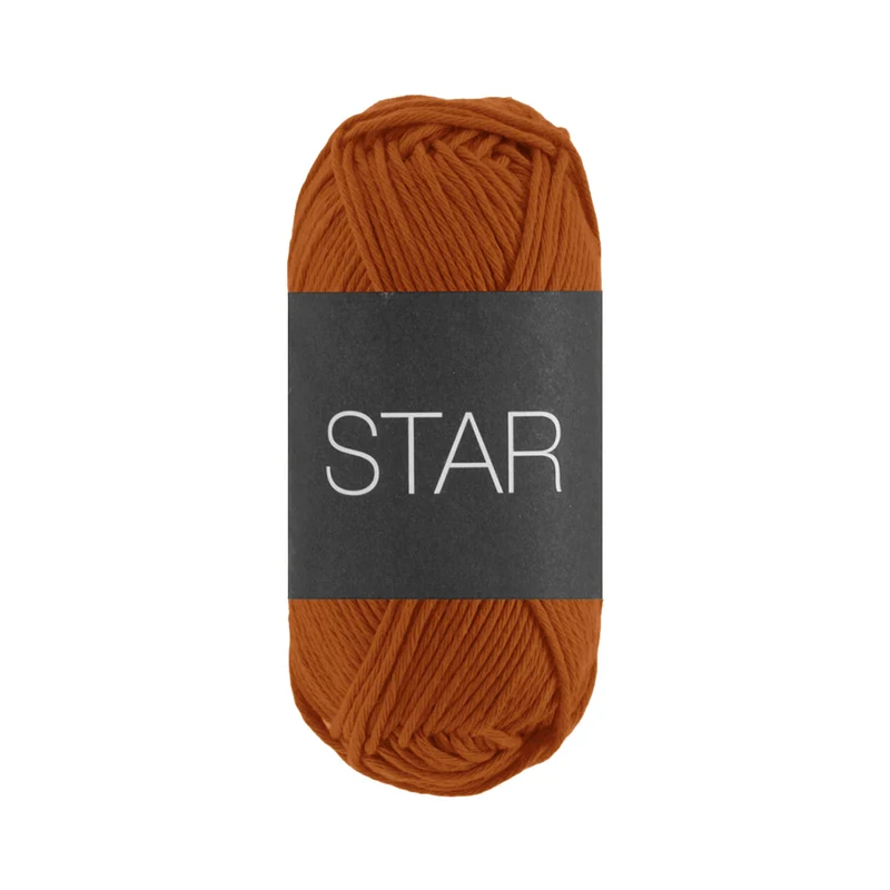 Lana Grossa Star 100% Cotone 50g 90m | Filato per Ferri e Uncinetto 4-4,5 mm