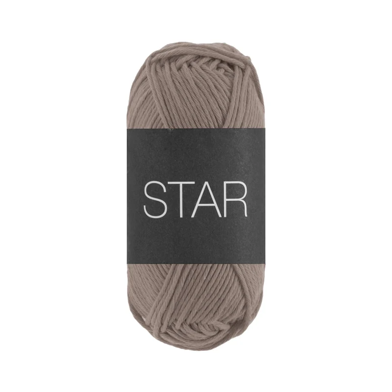 Lana Grossa Star 100% Cotone 50g 90m | Filato per Ferri e Uncinetto 4-4,5 mm