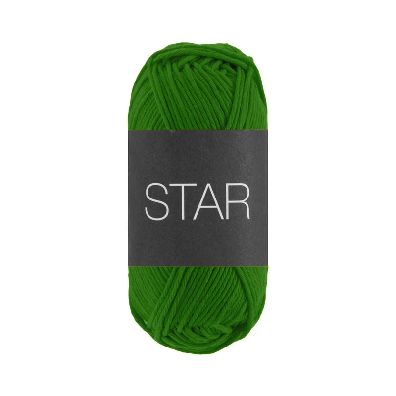 Lana Grossa Star 100% Cotone 50g 90m | Filato per Ferri e Uncinetto 4-4,5 mm