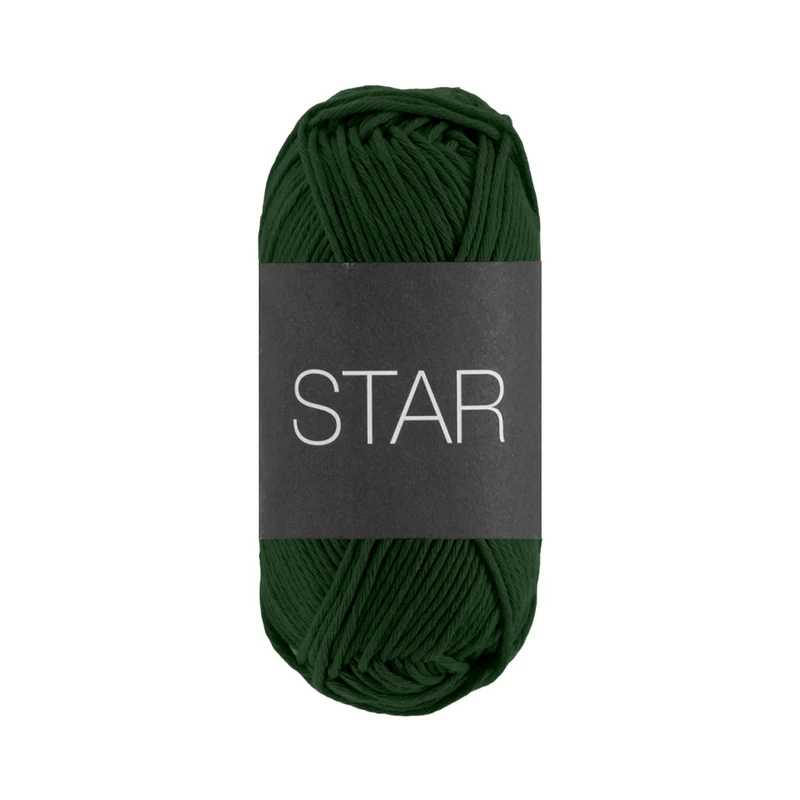 Lana Grossa Star 100% Cotone 50g 90m | Filato per Ferri e Uncinetto 4-4,5 mm