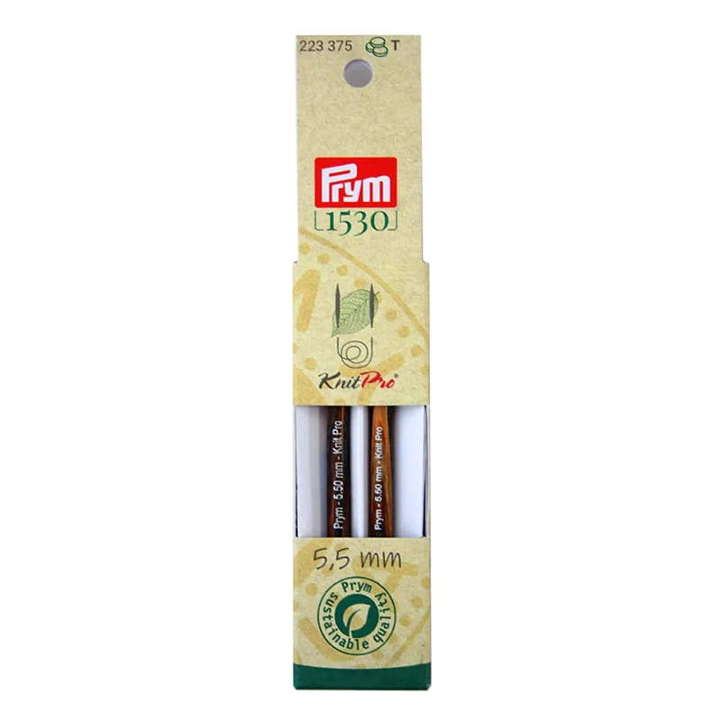 Punte per Ferri Circolari Prym Natural Corte