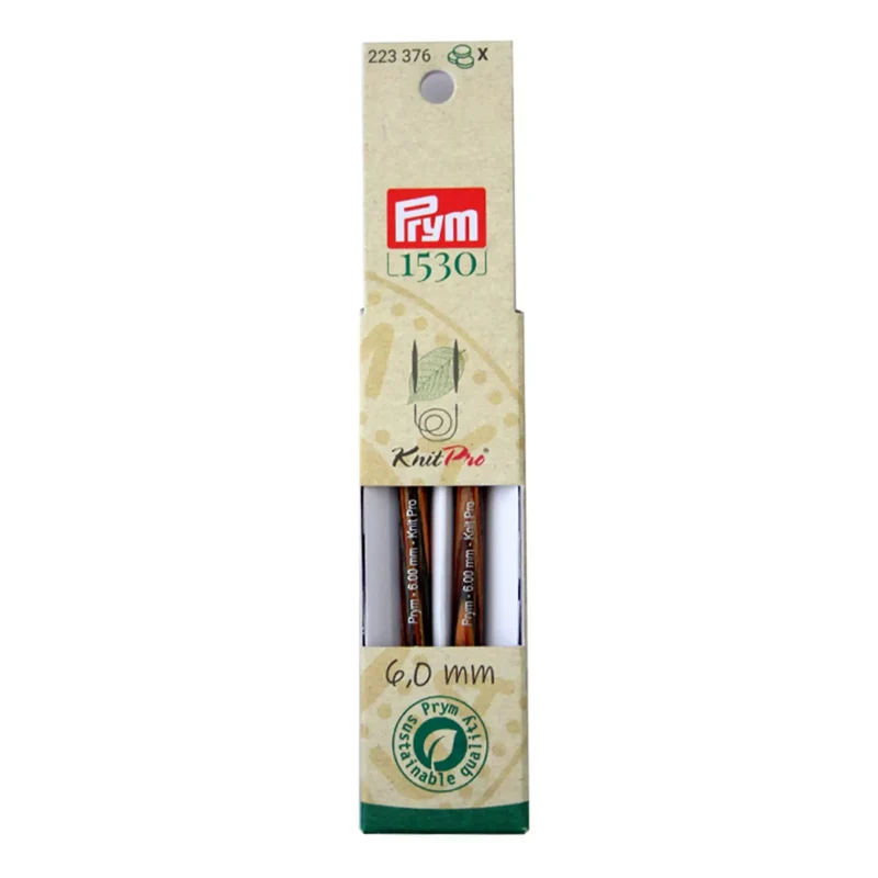Punte per Ferri Circolari Prym Natural Corte