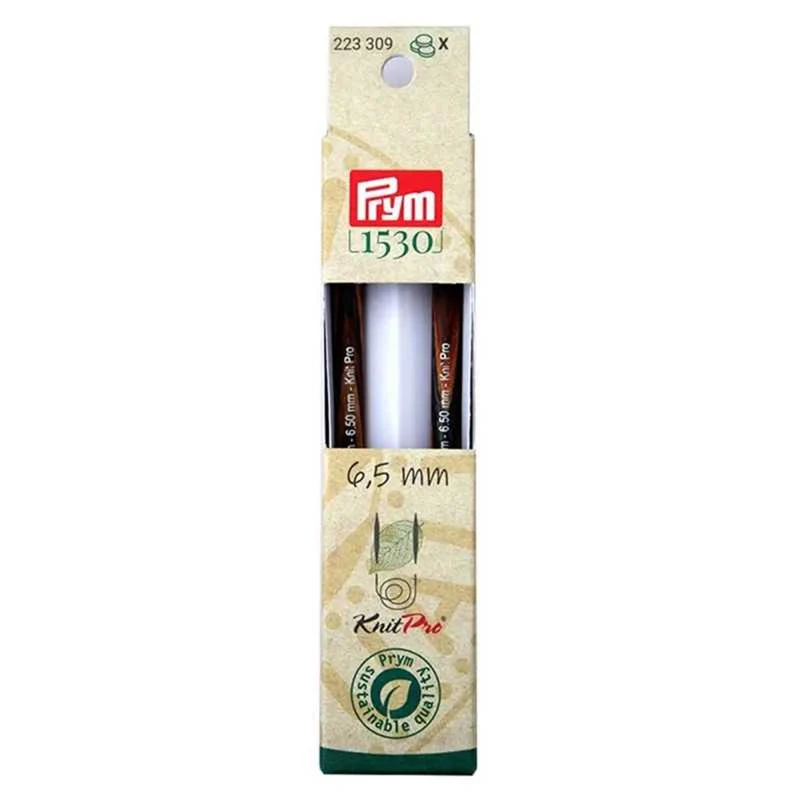 Punte per Ferri Circolari Prym Natural Lunghe