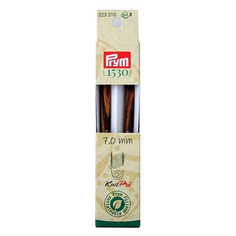 Punte per Ferri Circolari Prym Natural Lunghe