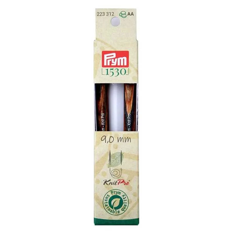 Punte per Ferri Circolari Prym Natural Lunghe