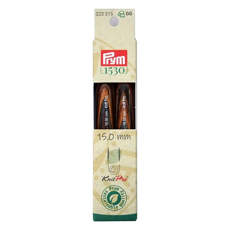Punte per Ferri Circolari Prym Natural Lunghe