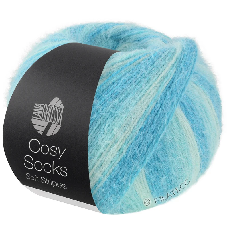 Lana Grossa Cosy Socks Soft Stripes