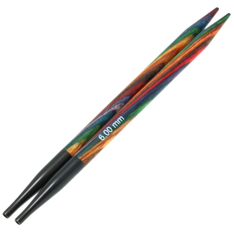 Lana Grossa Nadelspitzen Vario Design-Holz Multicolor