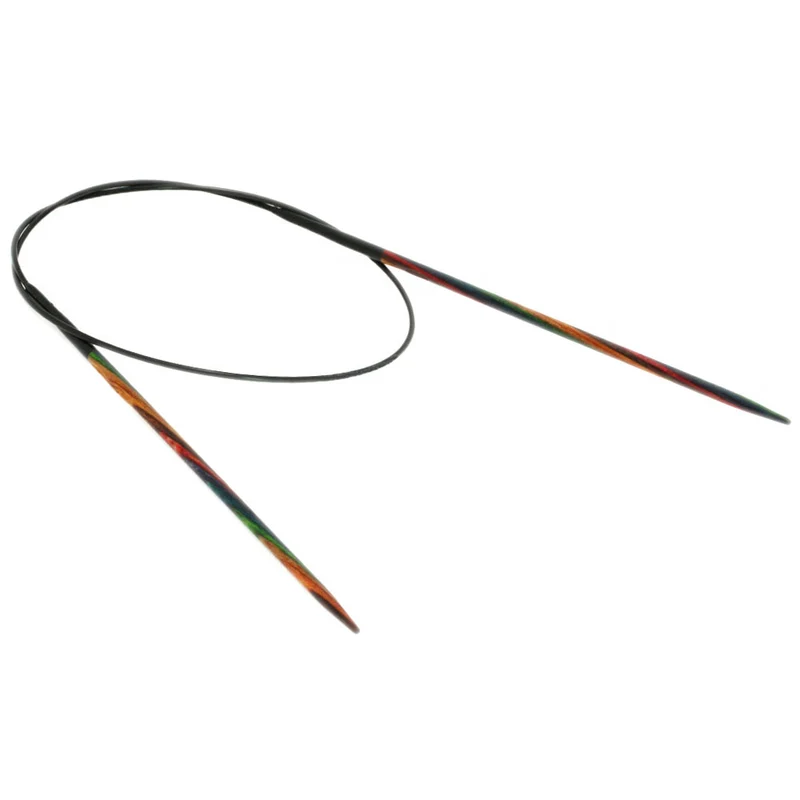 Lana Grossa Rundstricknadel Design-Holz Color