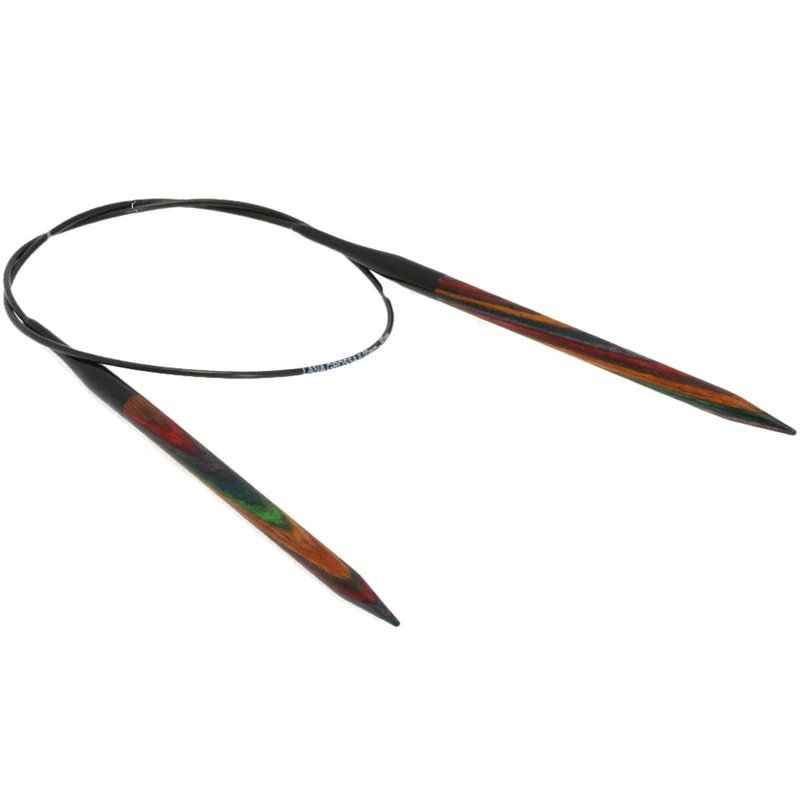 Lana Grossa Rundstricknadel Design-Holz Color