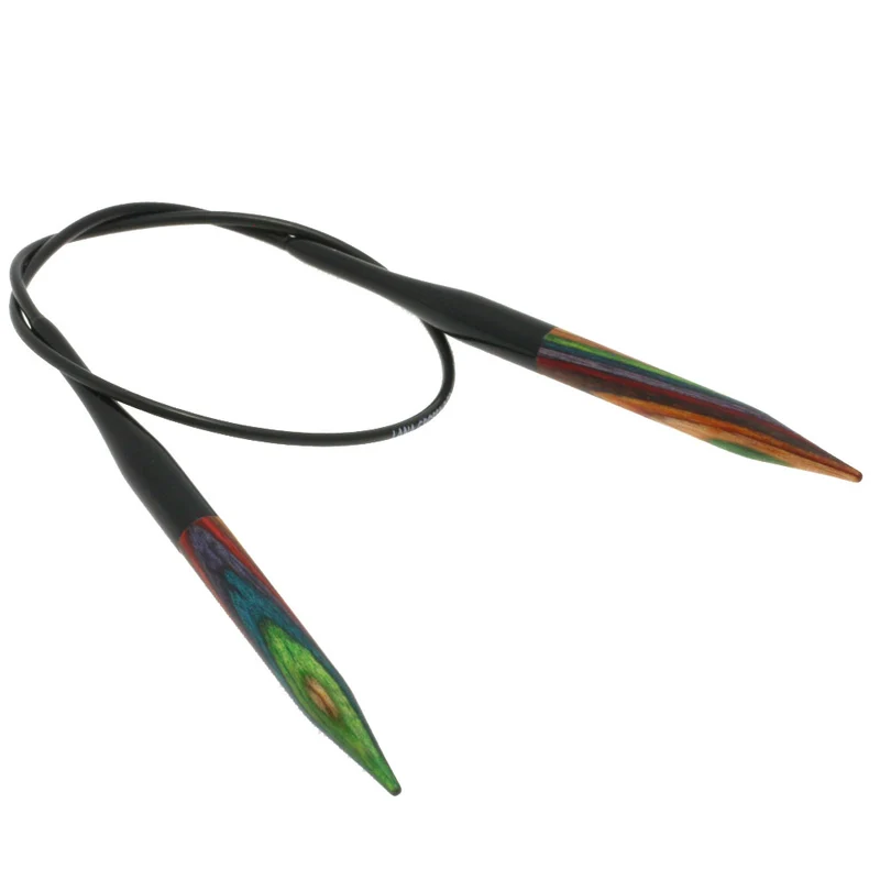Lana Grossa Rundstricknadel Design-Holz Color