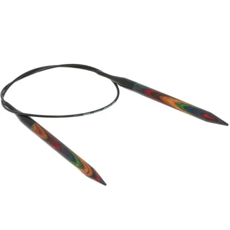 Lana Grossa Rundstricknadel Design-Holz Color
